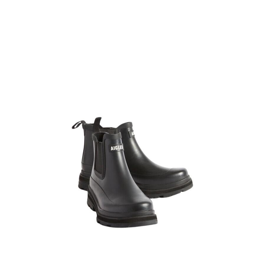 Aigle - Bottines Femme Aigle Soft Rain 2 - Bottines - Noir - Decathlon