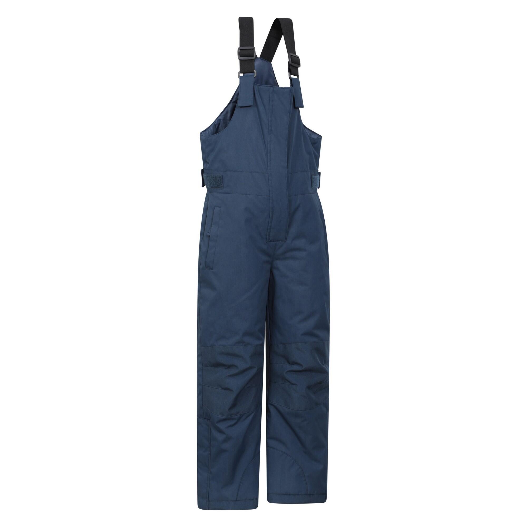 Latzhosen "Hakuba", Schnee Kinder Marineblau 3/4