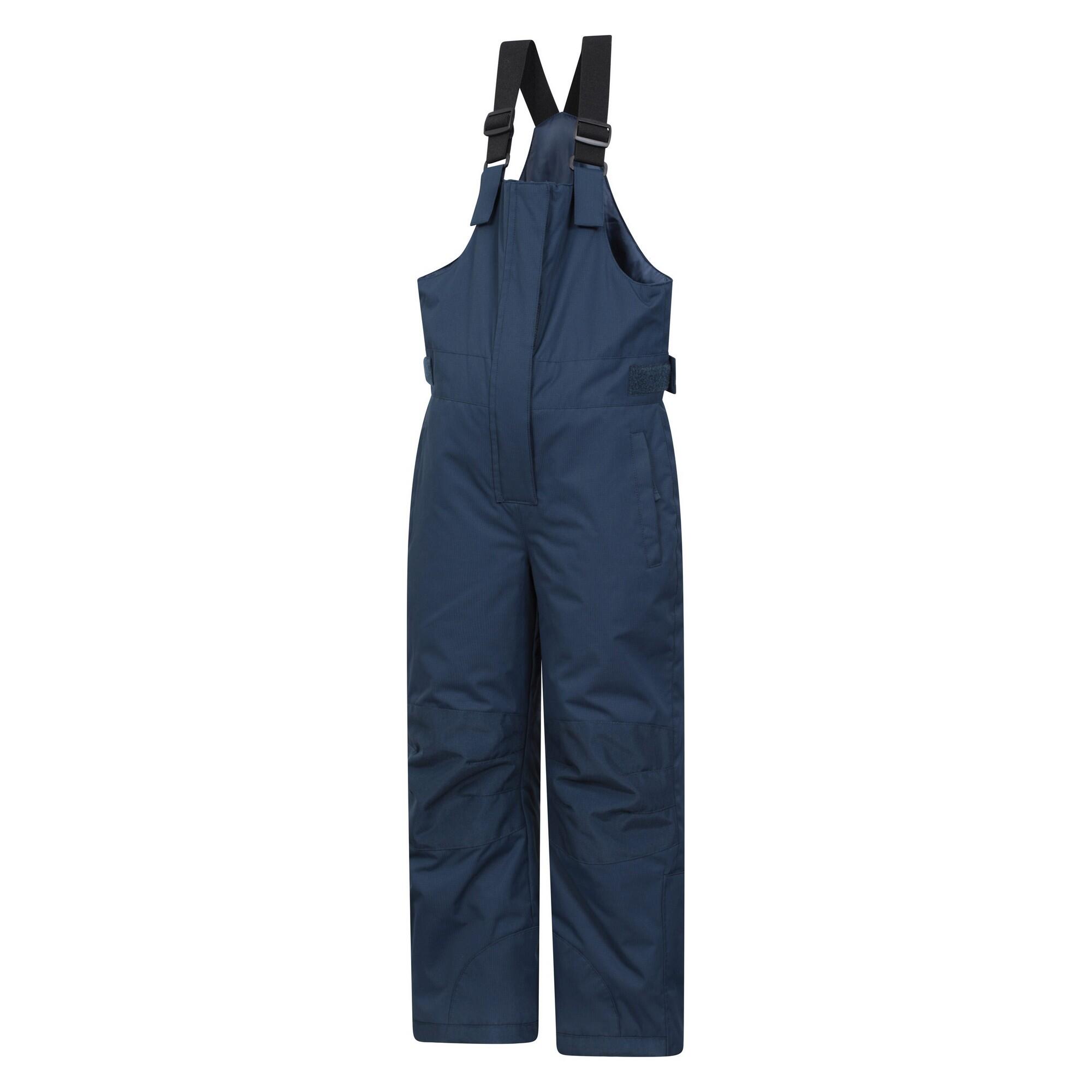 Latzhosen "Hakuba", Schnee Kinder Marineblau 4/4