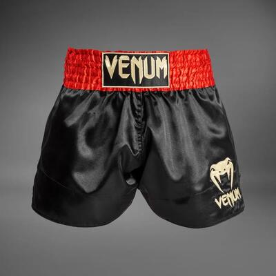 Venum Classic Muay Thai Shorts Red/Black M