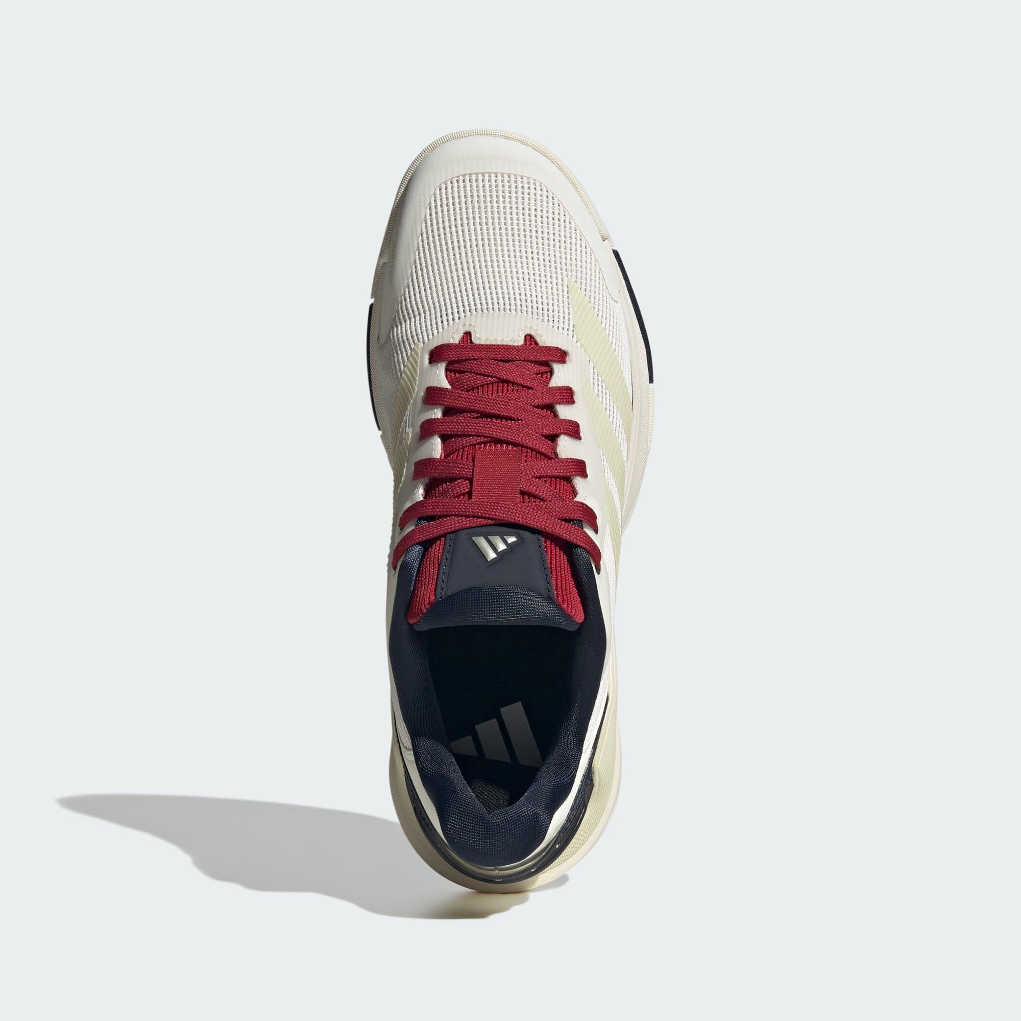 adidas Crazyquick Lightstrike Padel Chalk Ice Gold Metallic Red (Women's) — photo 7