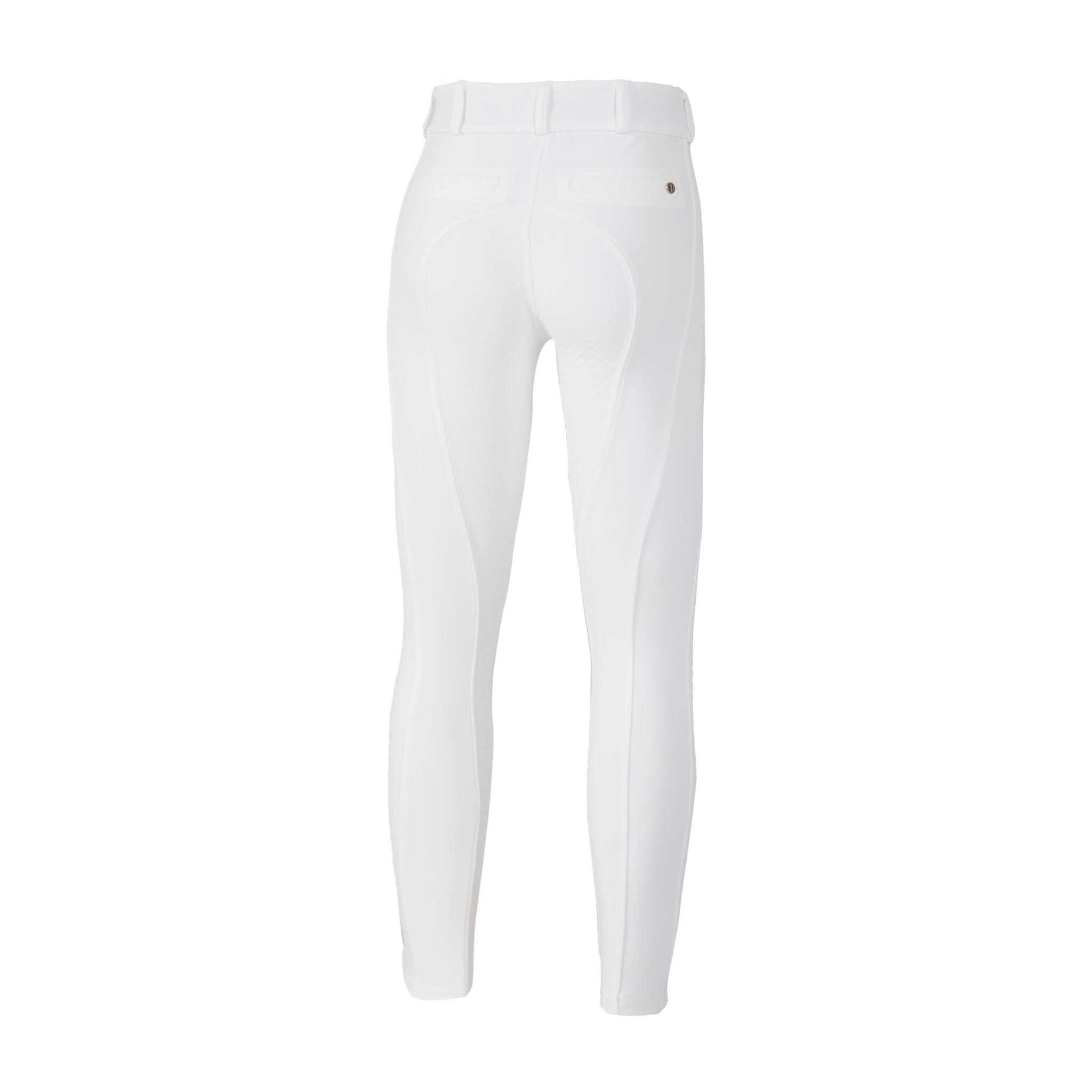 Pantalon équitation de concours full grip fille Kingsland Kaysa 2/2