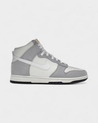 Nike dunk high retro sail pure platinum black white