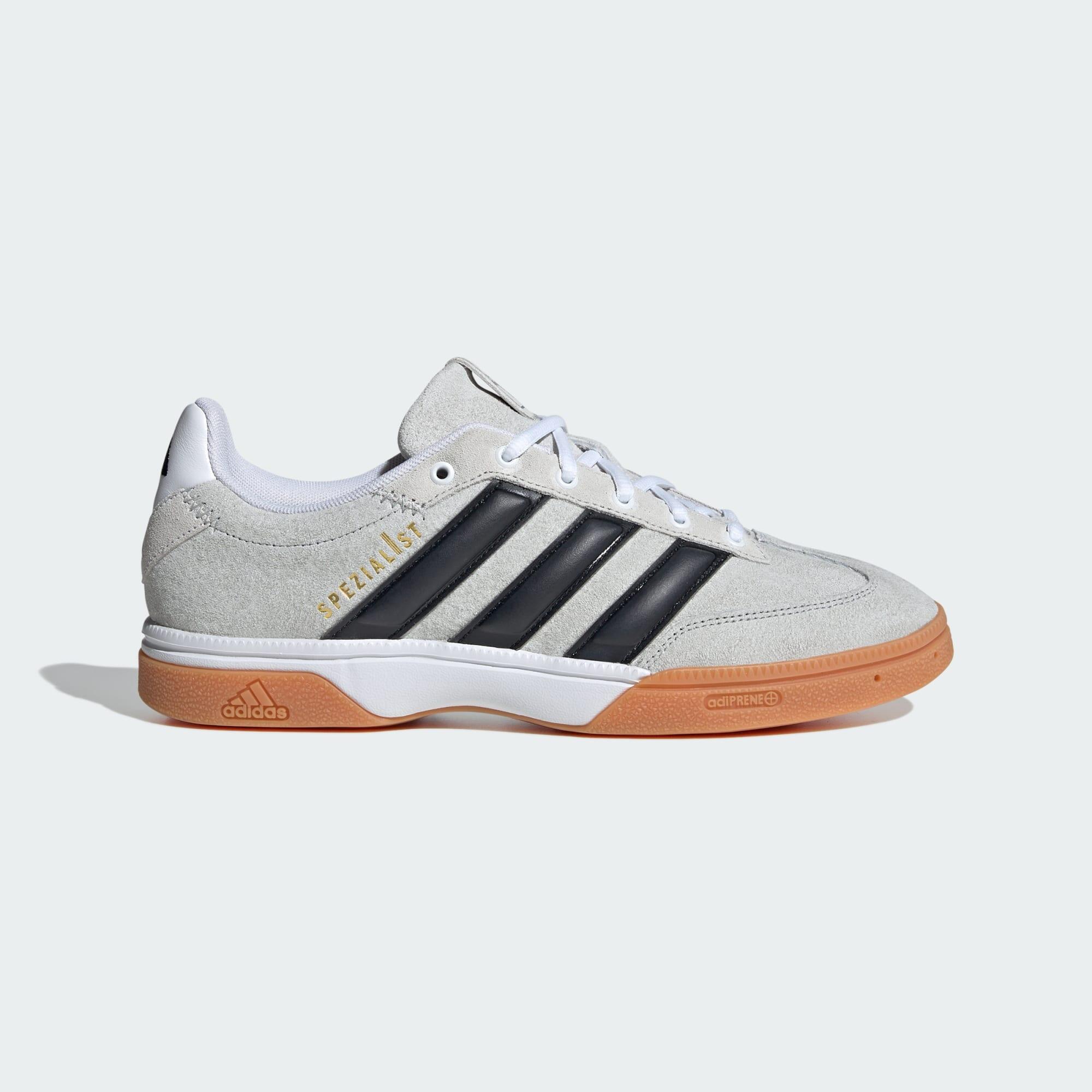 Adidas - Chaussure Spezialist Indoor - Chaussures De Sport - Blanc|gris|noir - Decathlon