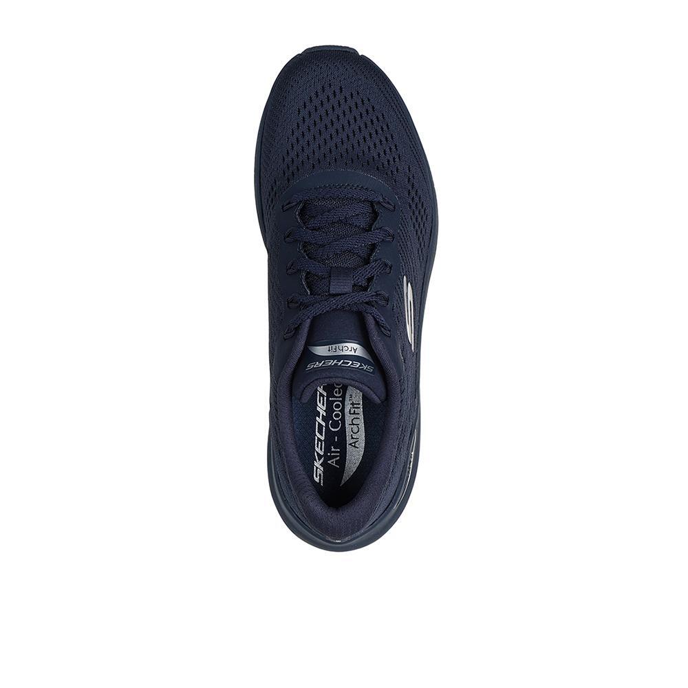 Zapatillas Skechers Mujer Arch fit 2.0 - Big league Azul Marino 3/4