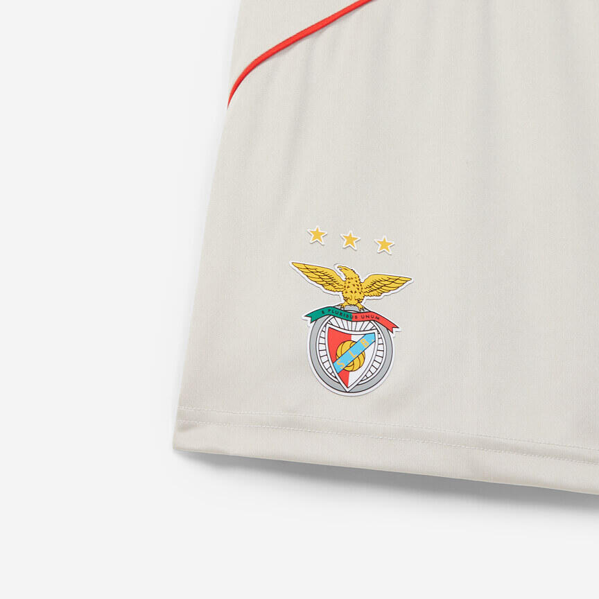 Réplica Calções Alternativos Beges SL Benfica 2025-2026 2/3