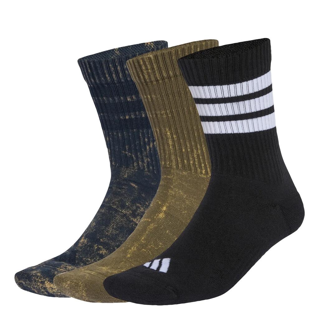 Stonewash Crew Socks 3 Pairs
