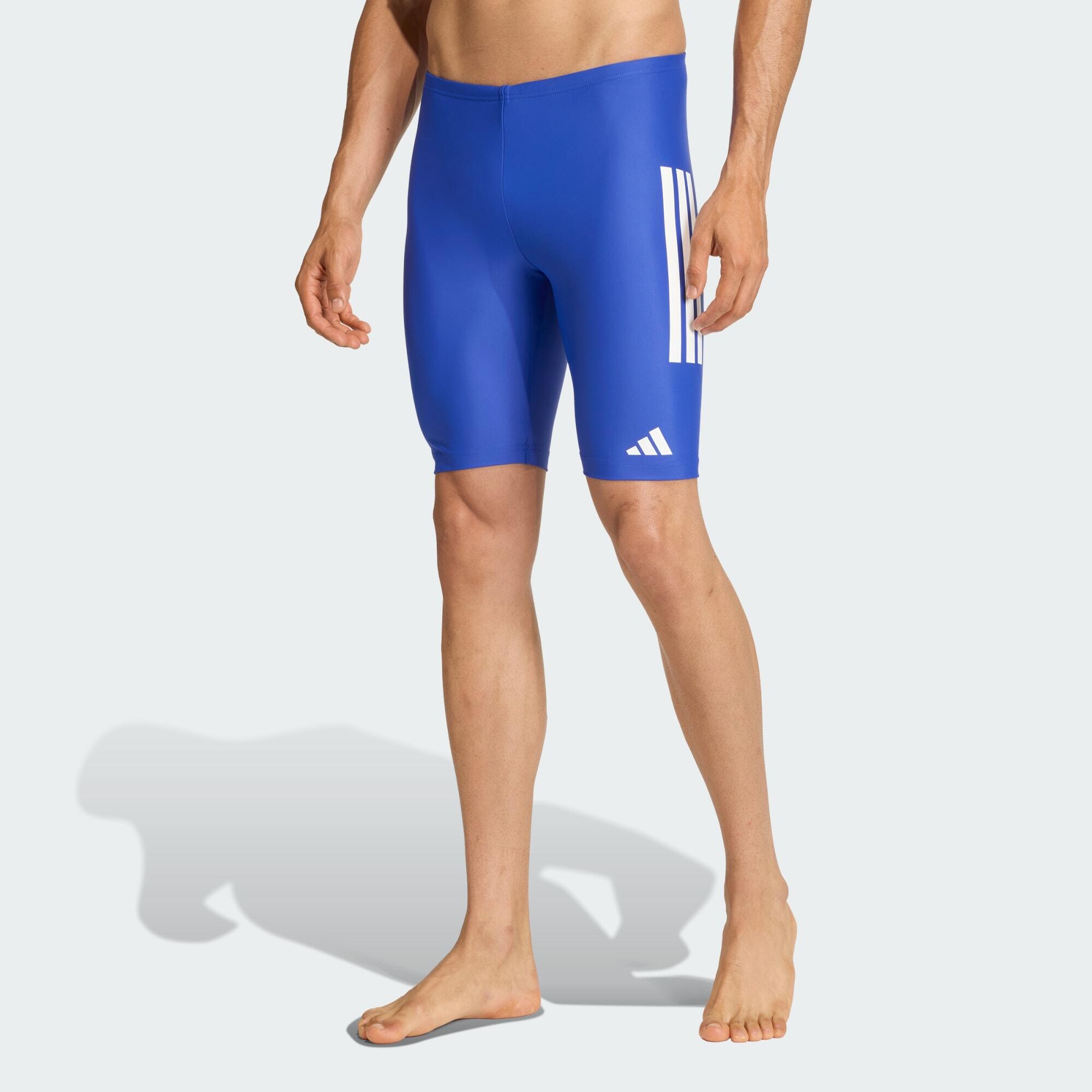 ADIDAS 3-Stripes Swim Jammers 8-Inch