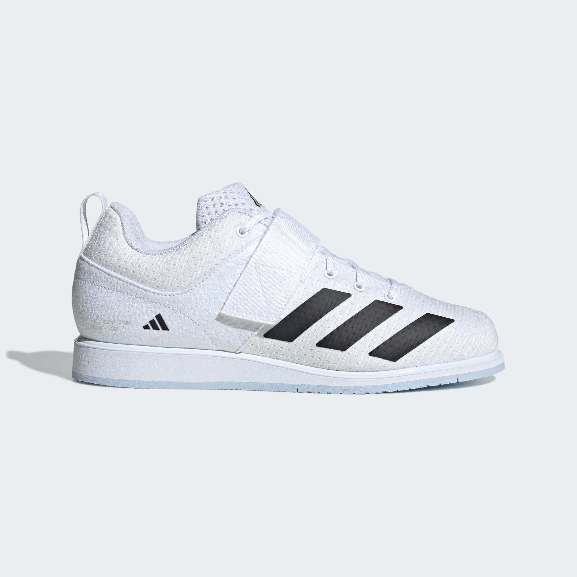 Adidas - Chaussure D'Haltérophilie Powerlift 5 - Baskets - Blanc|bleu|noir - Decathlon