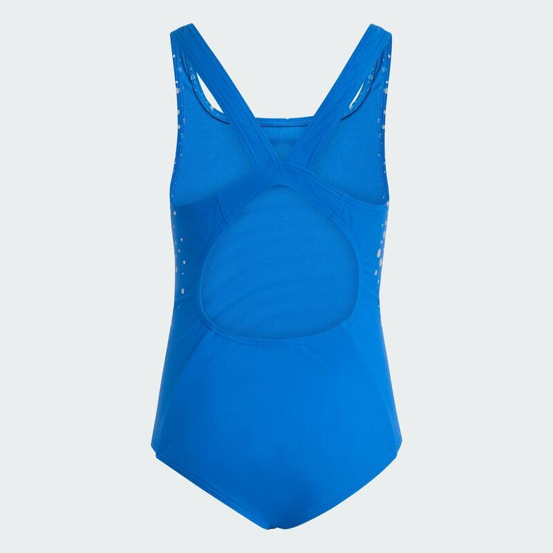 Costum de baie cu spate în V și paiete pentru copii