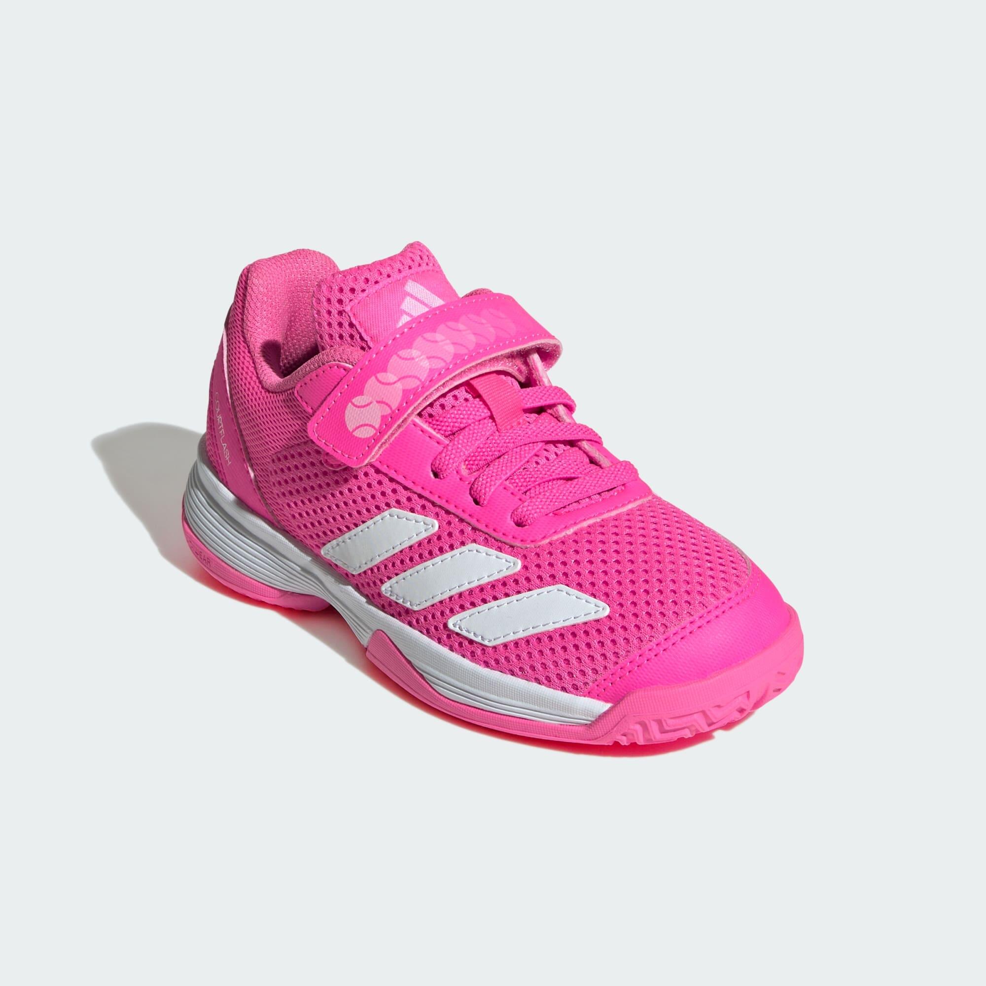 Chaussure de tennis à scratch Courtflash Enfants 4/7
