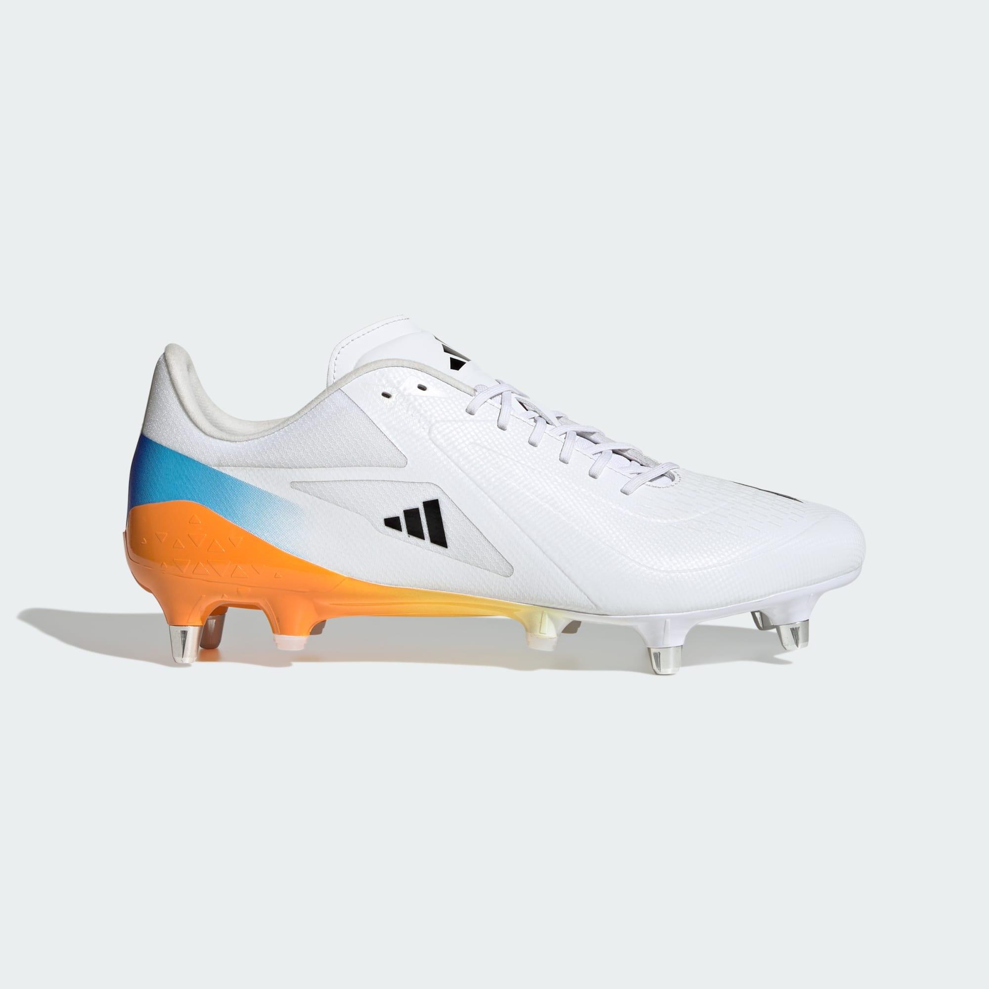 Adidas - Chaussure De Rugby Adizero Rs15 Ultimate Terrain Gras - Bottes - Blanc|noir|orange - Decathlon