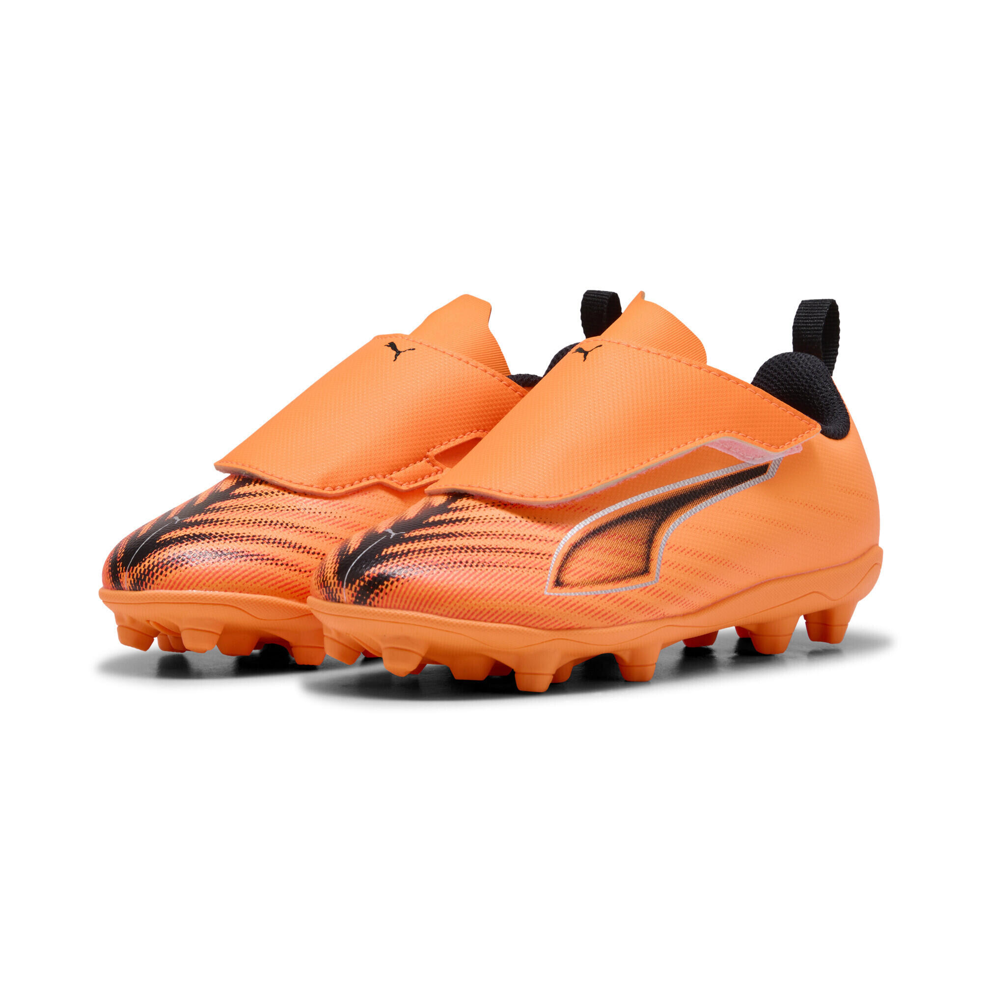 Chuteiras de futebol infantil leve e aderência ultra 6 play fg/ag puma