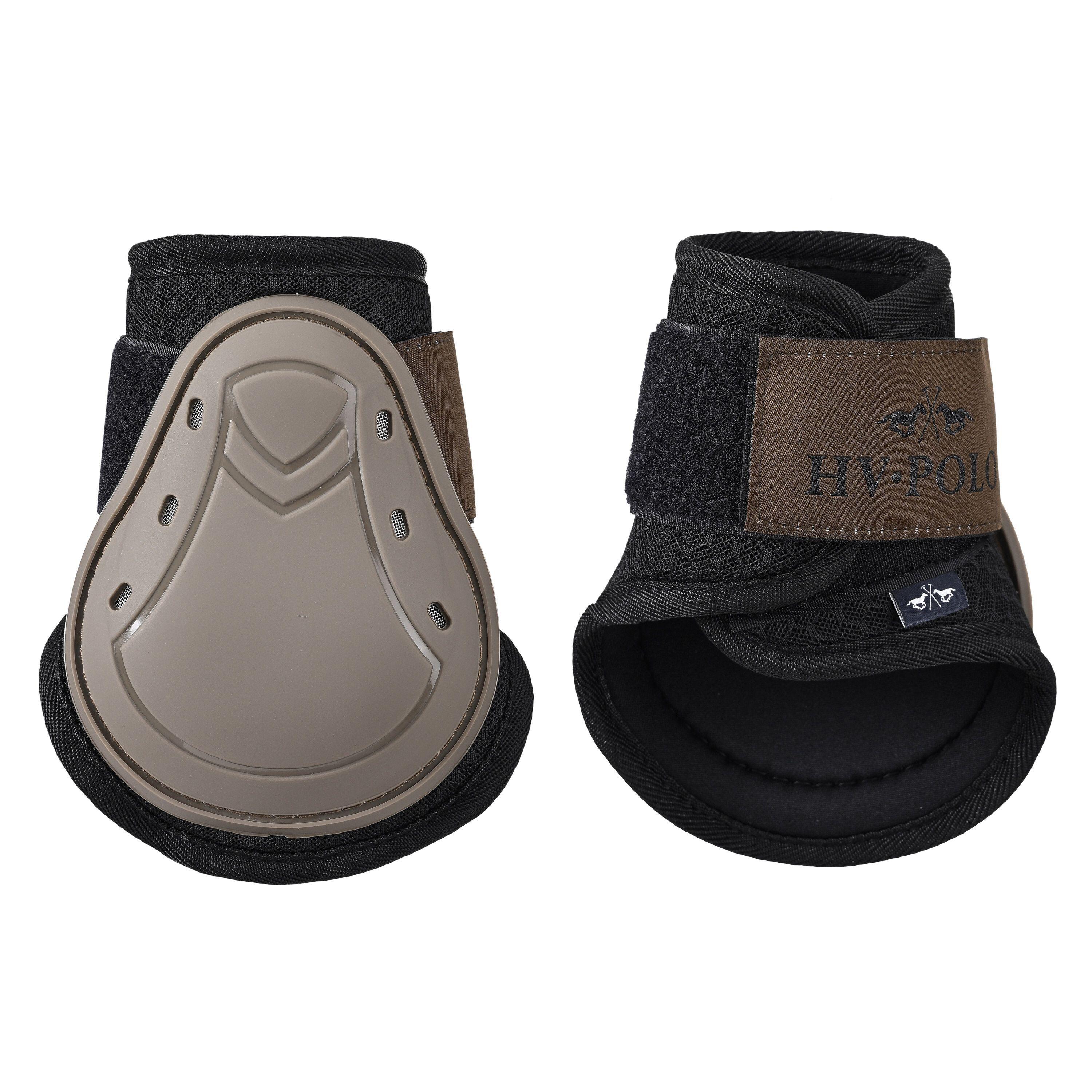 Botas de ante delanteras cerradas y protectores de cañas para caballo HV Polo Cl 3/4