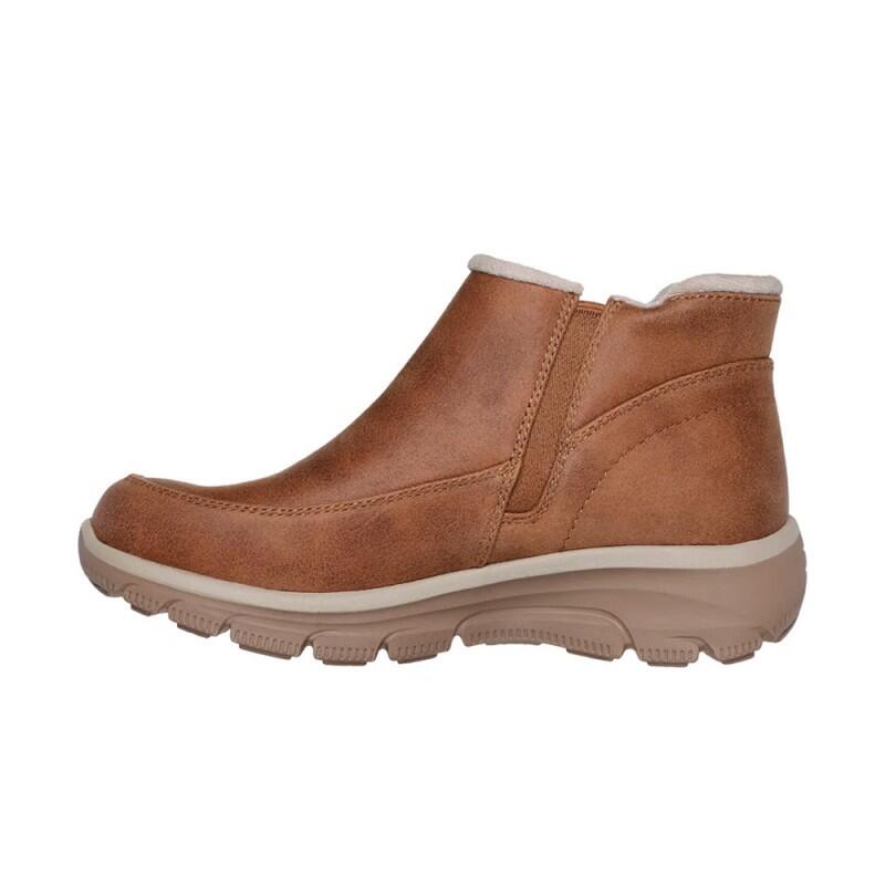 Skechers - Botines Planos Mujer Skechers Relaxed Fit: Easy Going - Intl Marrón - Boots - Marron - Decathlon