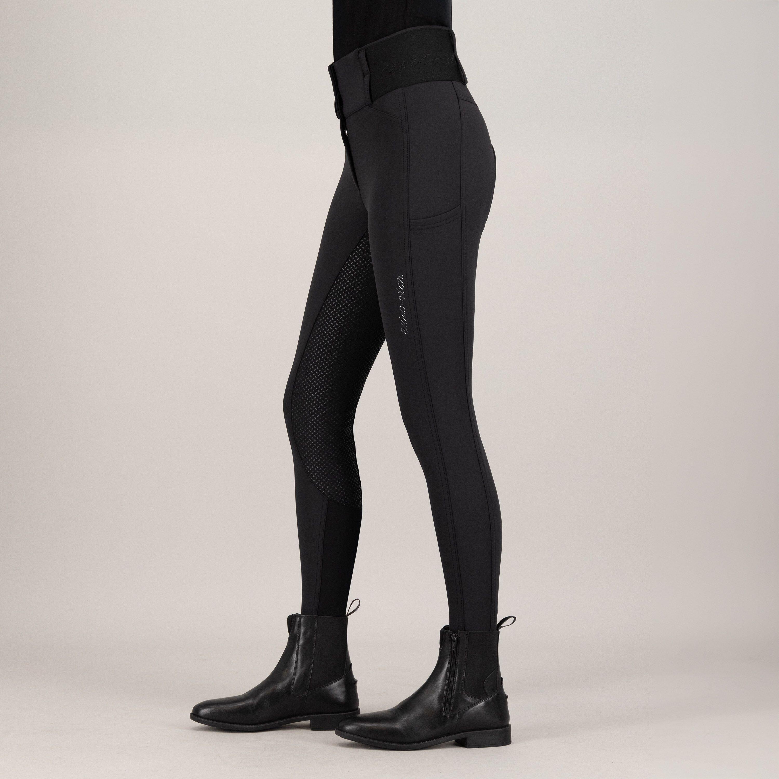Pantalón de equitación Full Grip Euro-Star Athletic leanline 4/4