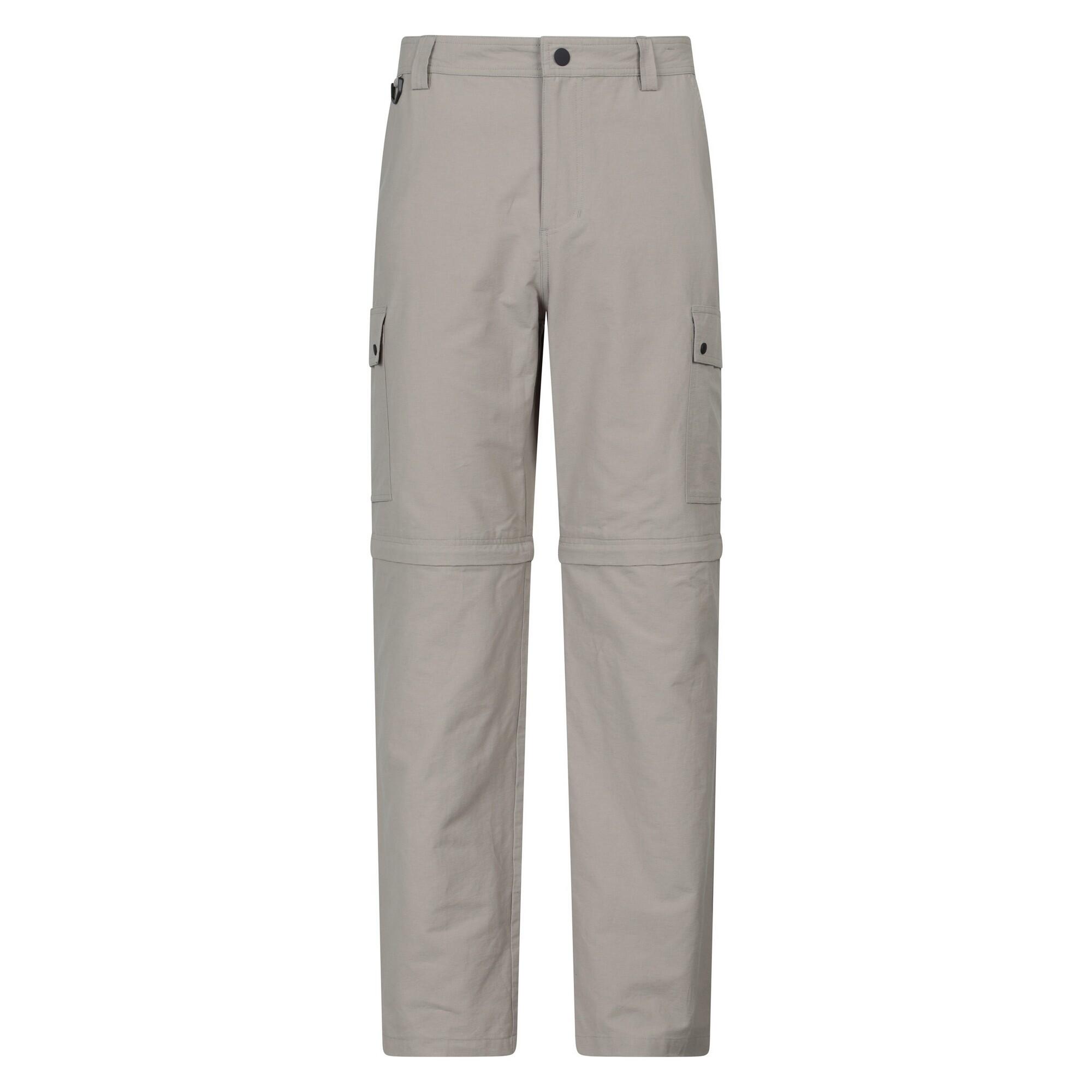 MOUNTAIN WAREHOUSE Pantaloni Da Trekking Cerniera Rimovibile Uomo Mountain Warehouse Rydal Beige
