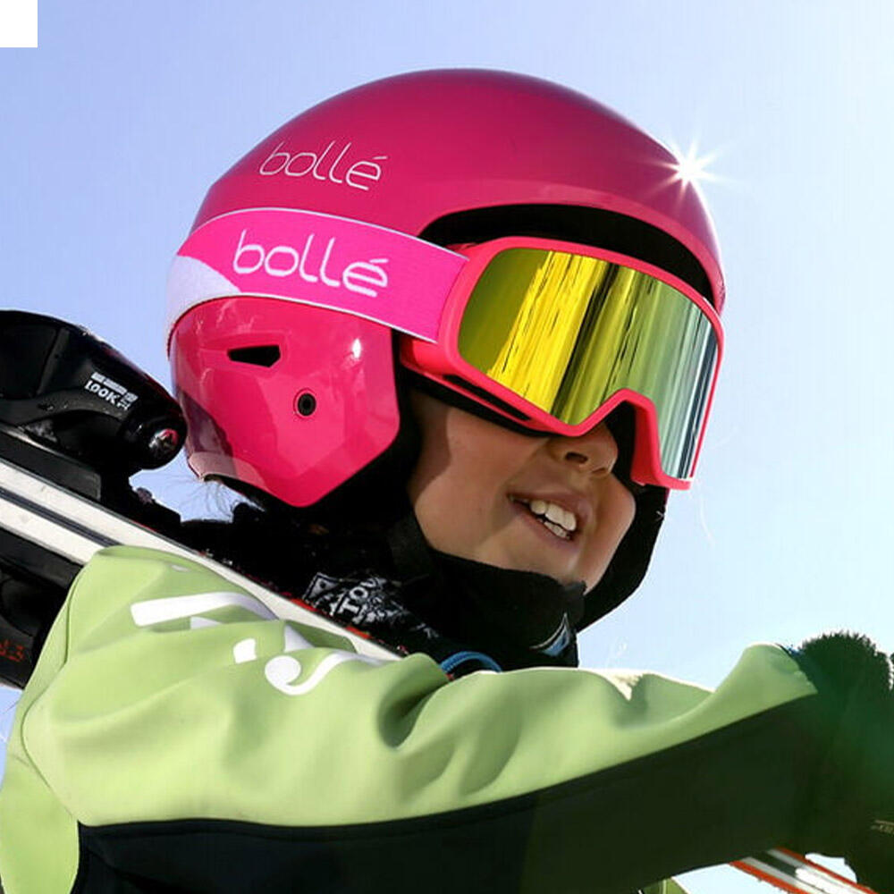 Ochelari de Schi NEVADA JR Race Pink Matte- Sunshine Cat 3