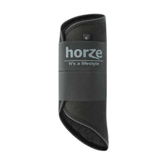 Stinchiere per cavalli chiuse anteriormente con fodera in pelle di pecora Horze 2/5