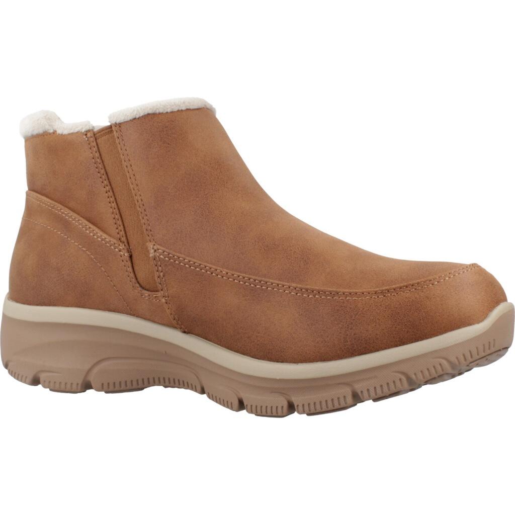 Bottines Plates Femme Skechers Relaxed Fit: Easy Going - Intl Marron 5/5