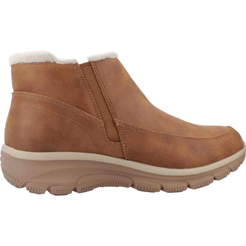 Bottines Plates Femme Skechers Relaxed Fit: Easy Going - Intl Marron 4/5