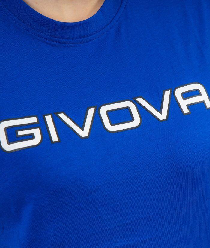 Bawełniana koszulka Givova Spot Royal Blue 2/3