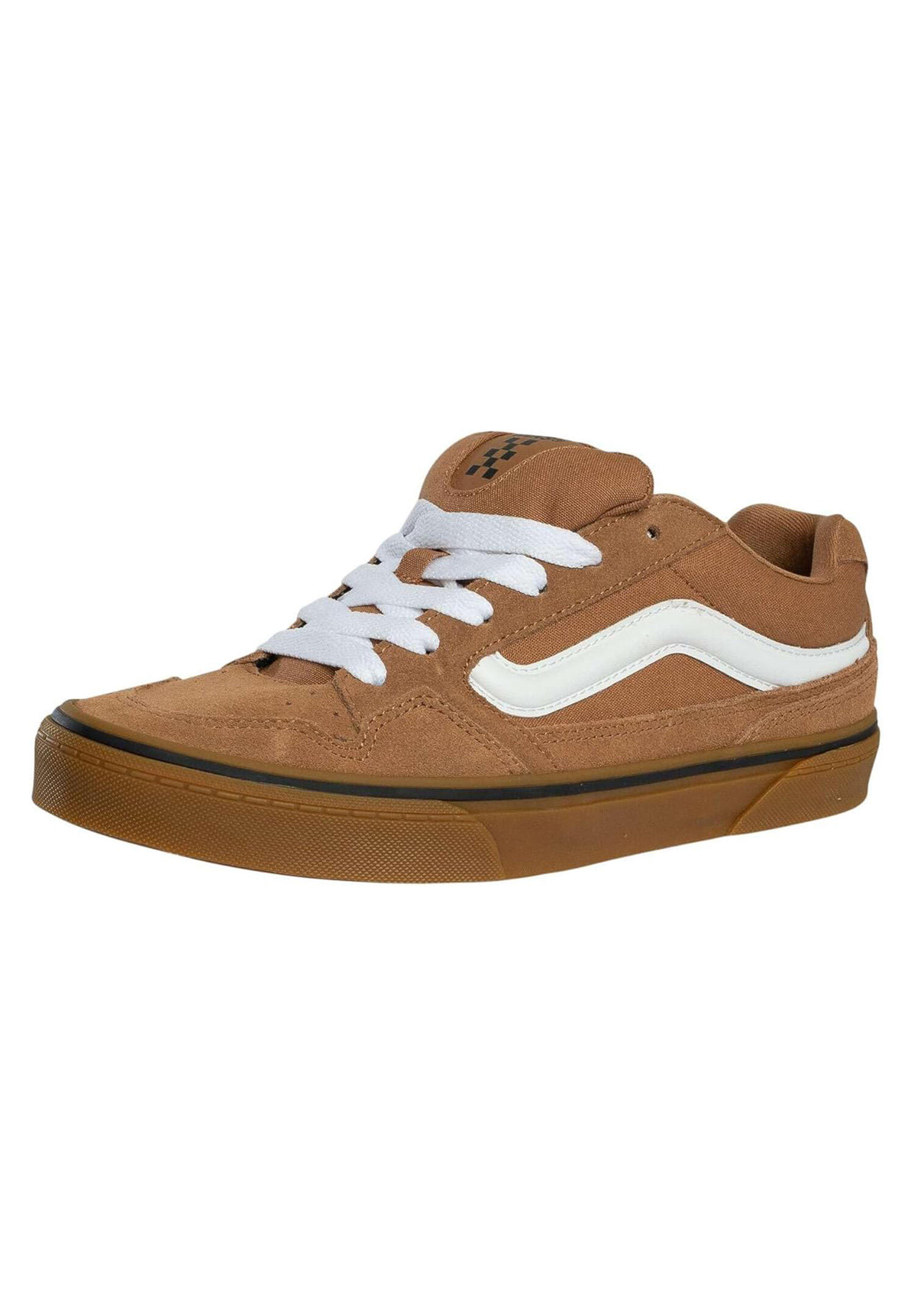 VANS Herren Caldrone Sneaker Lifestyle Turnschuhe VN000CSPGWT Braun Weiß 2/6