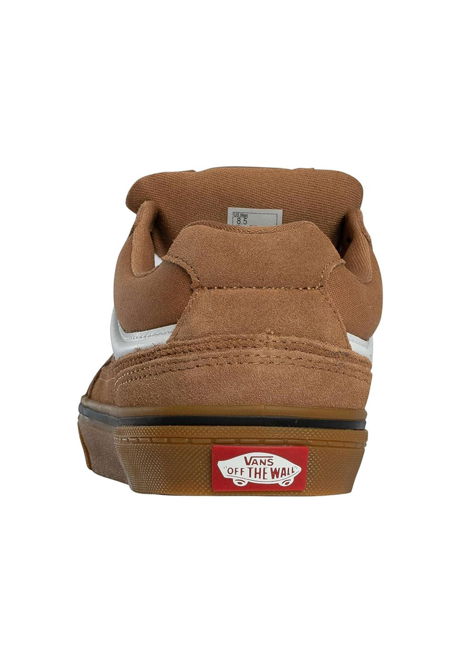 VANS Herren Caldrone Sneaker Lifestyle Turnschuhe VN000CSPGWT Braun Weiß 5/6