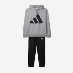 Survêtement gris et noir SL Benfica x Adidas