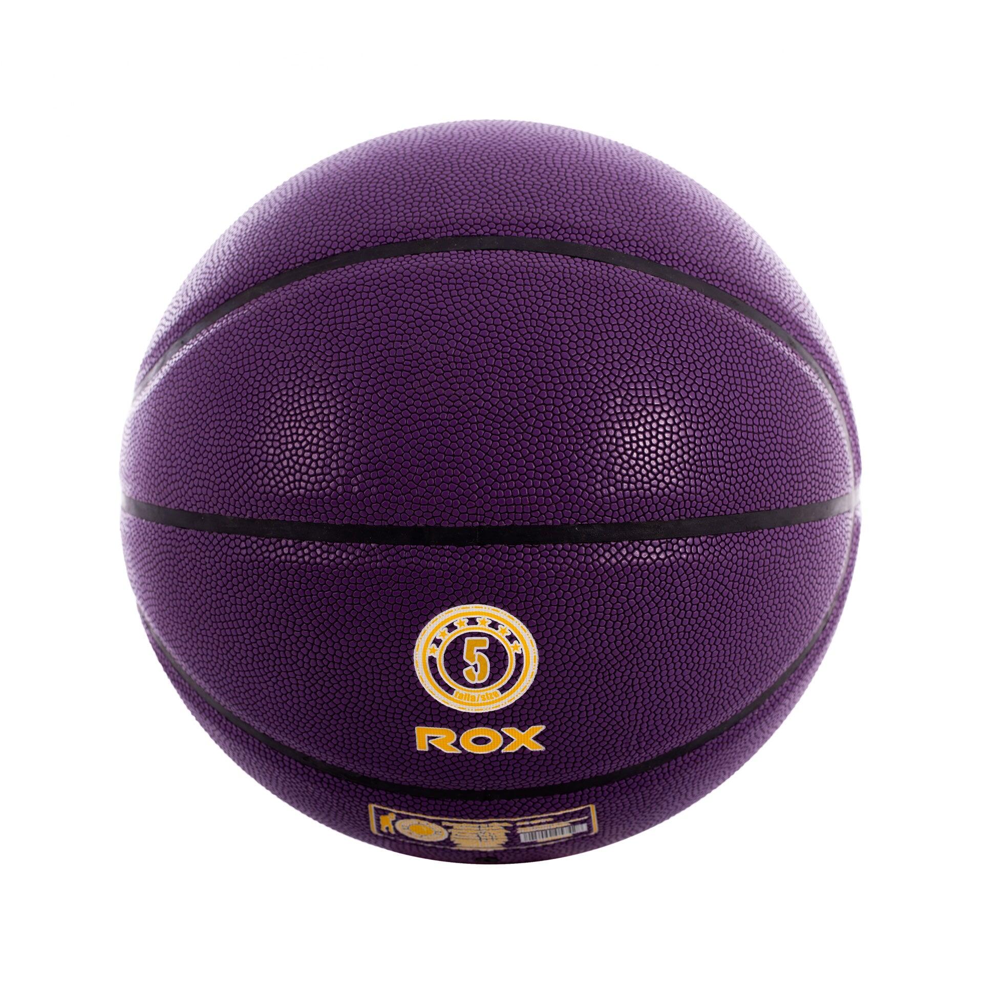 Balón Baloncesto Cuero Rox Mamba 3/5