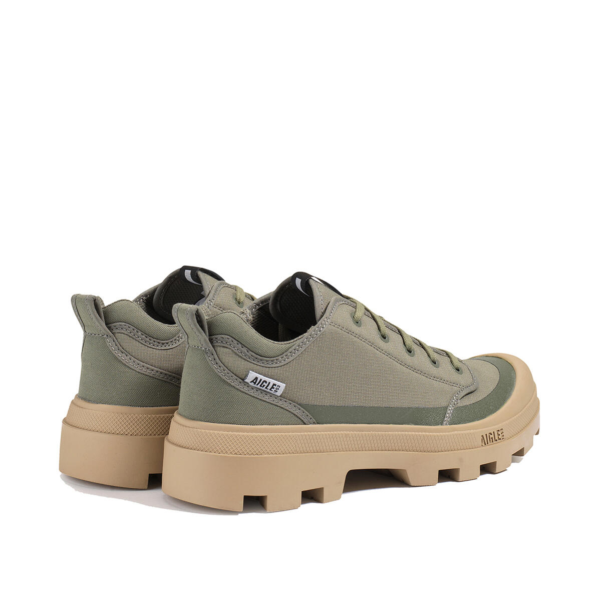 Chaussure de marche en ployester recyclé  TENERE HIKE Unisexe Kaki 3/4