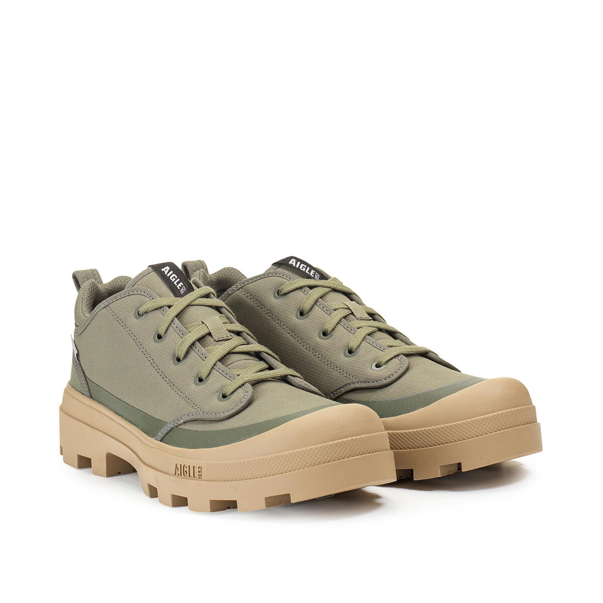 Chaussure de marche en ployester recyclé  TENERE HIKE Unisexe Kaki 2/4