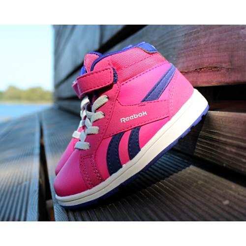 Chaussures universel bébés Reebok Royal Comp 2 Rosepurplechalk 3/3