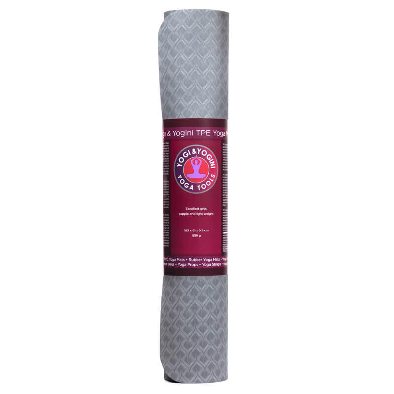 Tapis d'exercice de yoga Yogi & Yogini Premium 5 mm 5/5