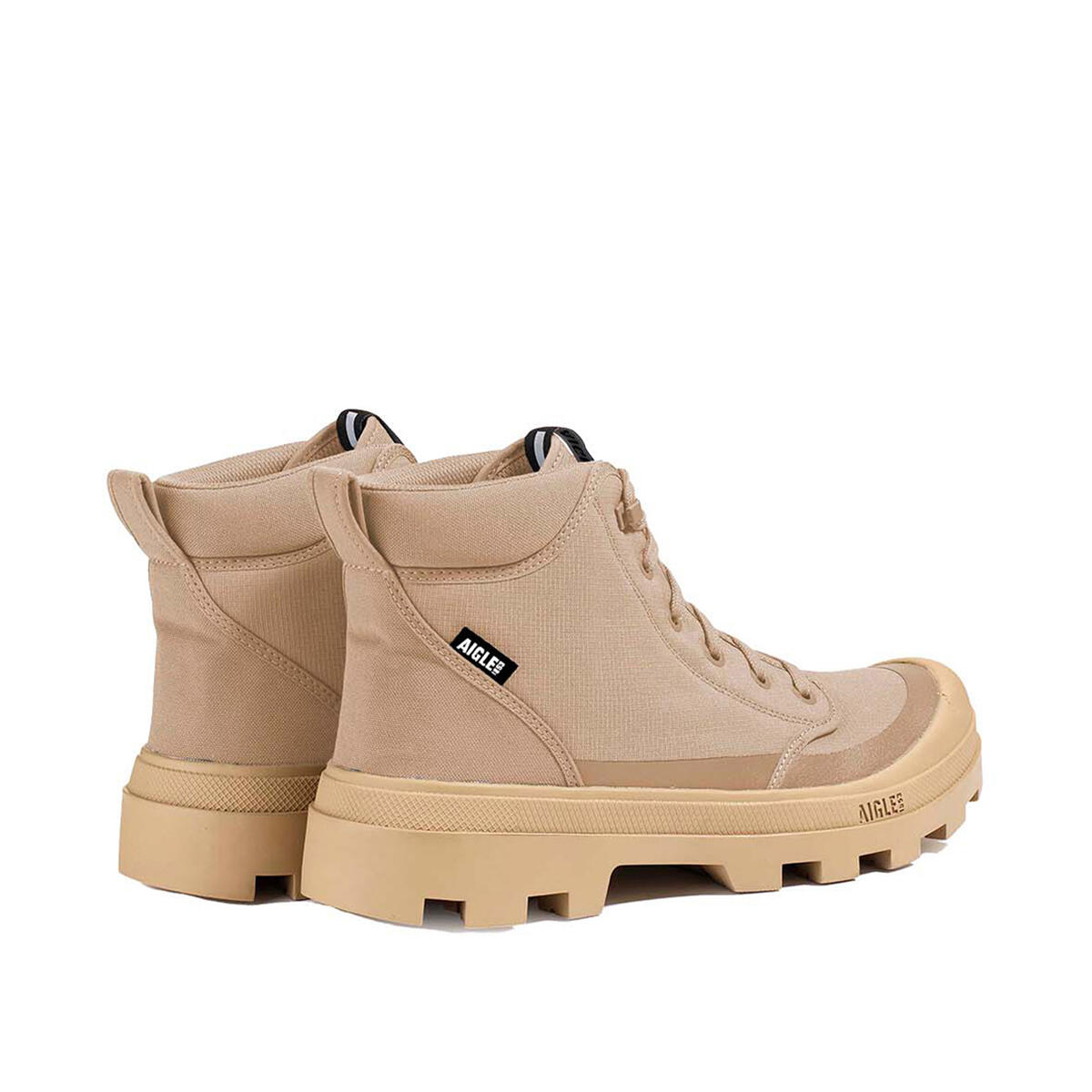 Chaussure de marche montante en ployester recyclé  TENERE HIKE Unisexe Beige 3/4