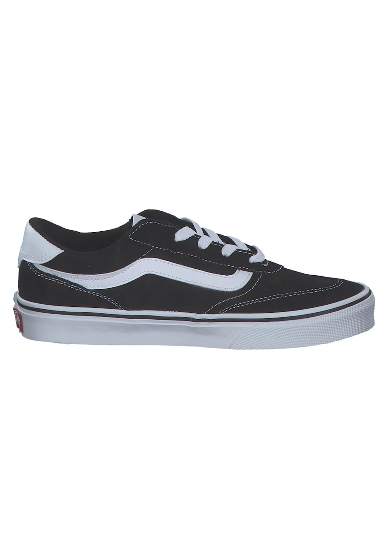 VANS Damen Brooklyn Ls Sneaker Halbschuh Textil VN000D7UBZW Black/ White 2/6