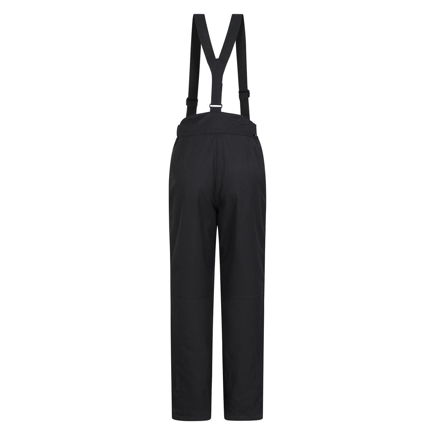 Womens/Ladies Chalet Extreme Waterproof Ski Trousers (Black) 2/4