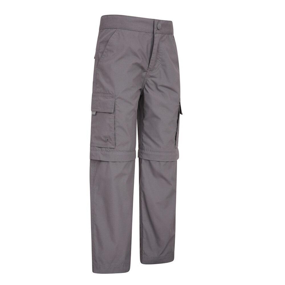 Pantalon De Sport Enfant (Gris Foncé) 2/4