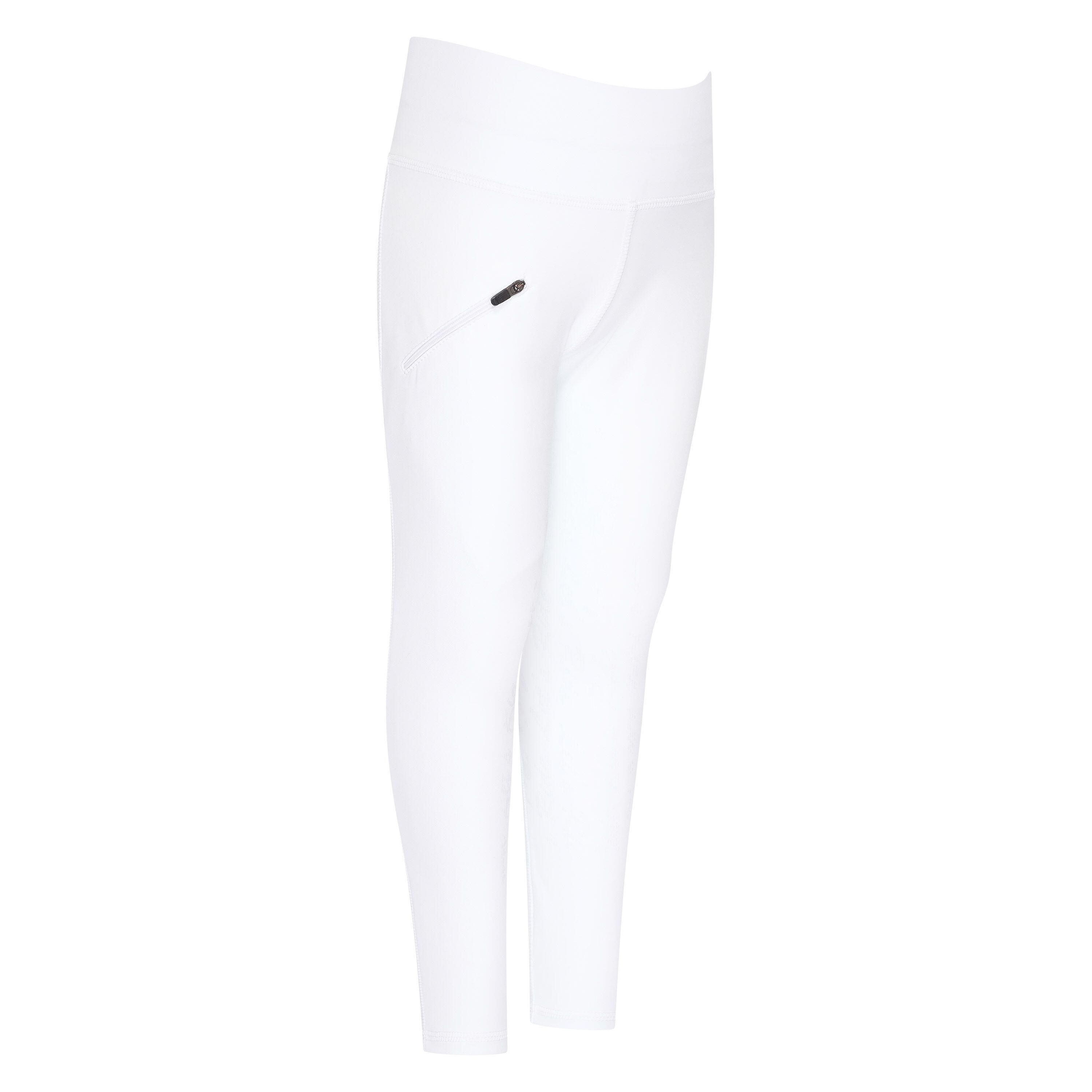Easy Rider - Legging De Concours Full Grip Enfant Easy Rider Dietse Performance - Legging - Blanc - Decathlon