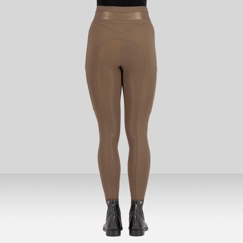 Damskie legginsy jeździeckie z pełną przyczepnością Euro-Star Ares