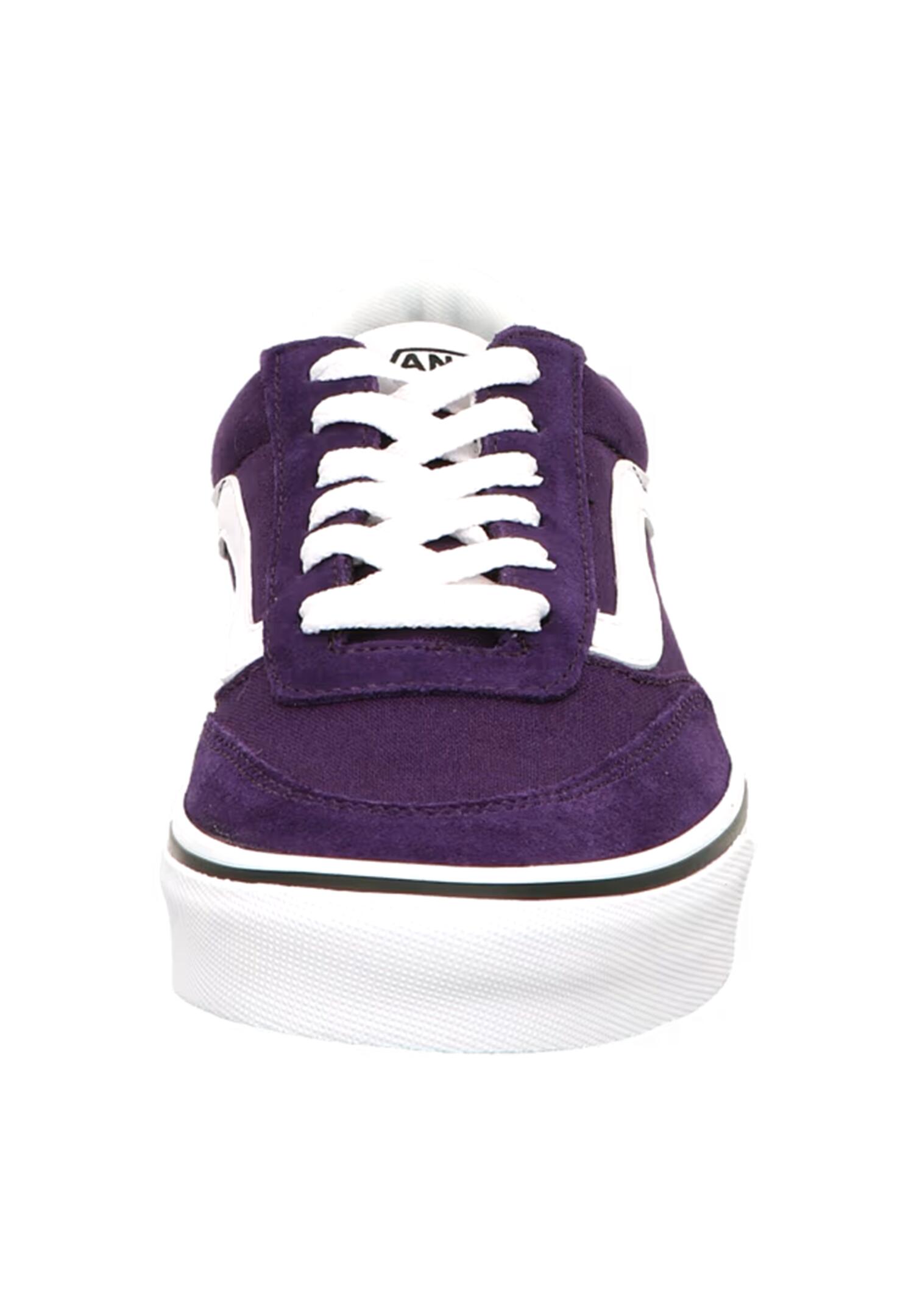 VANS Damen Brooklyn Ls Sneaker Halbschuh Textil VN000D7U11E Gothic Grape 5/6