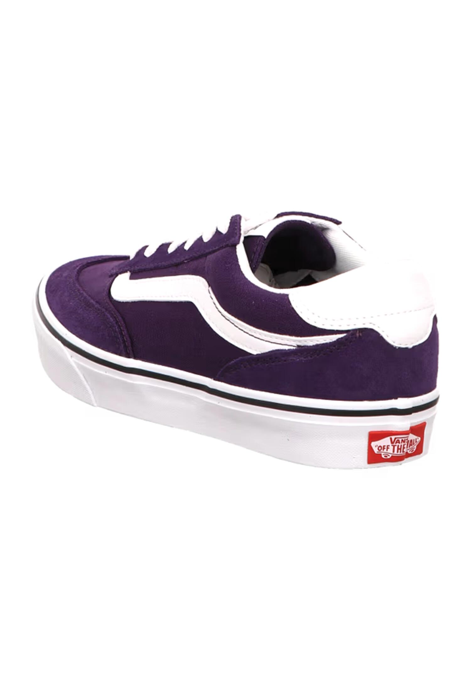 VANS Damen Brooklyn Ls Sneaker Halbschuh Textil VN000D7U11E Gothic Grape 4/6