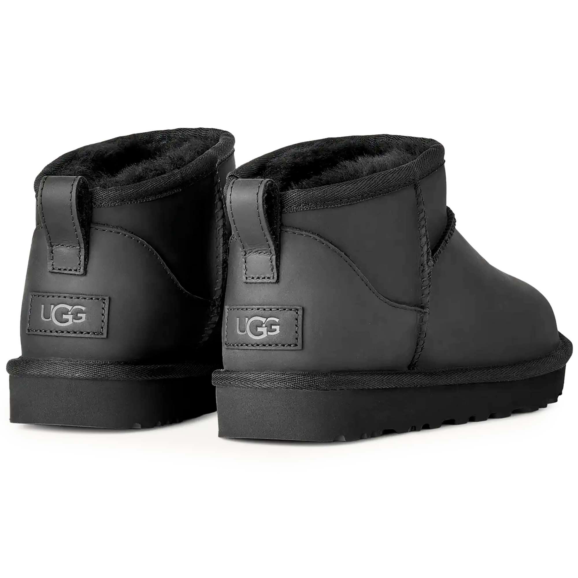Bottes Ugg Australian W Classic Ultra Mini Lthr Femme 3/5