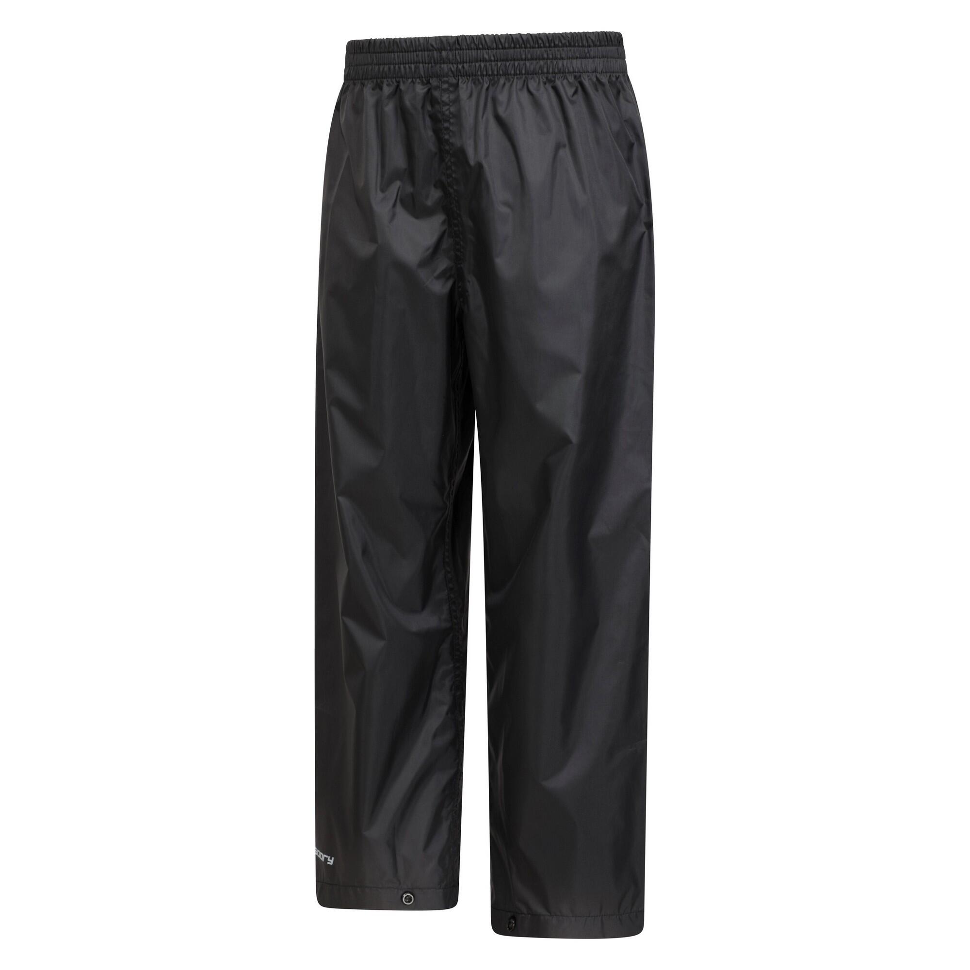 Pantalon De Pluie PAKKA Enfant (Noir) 3/4