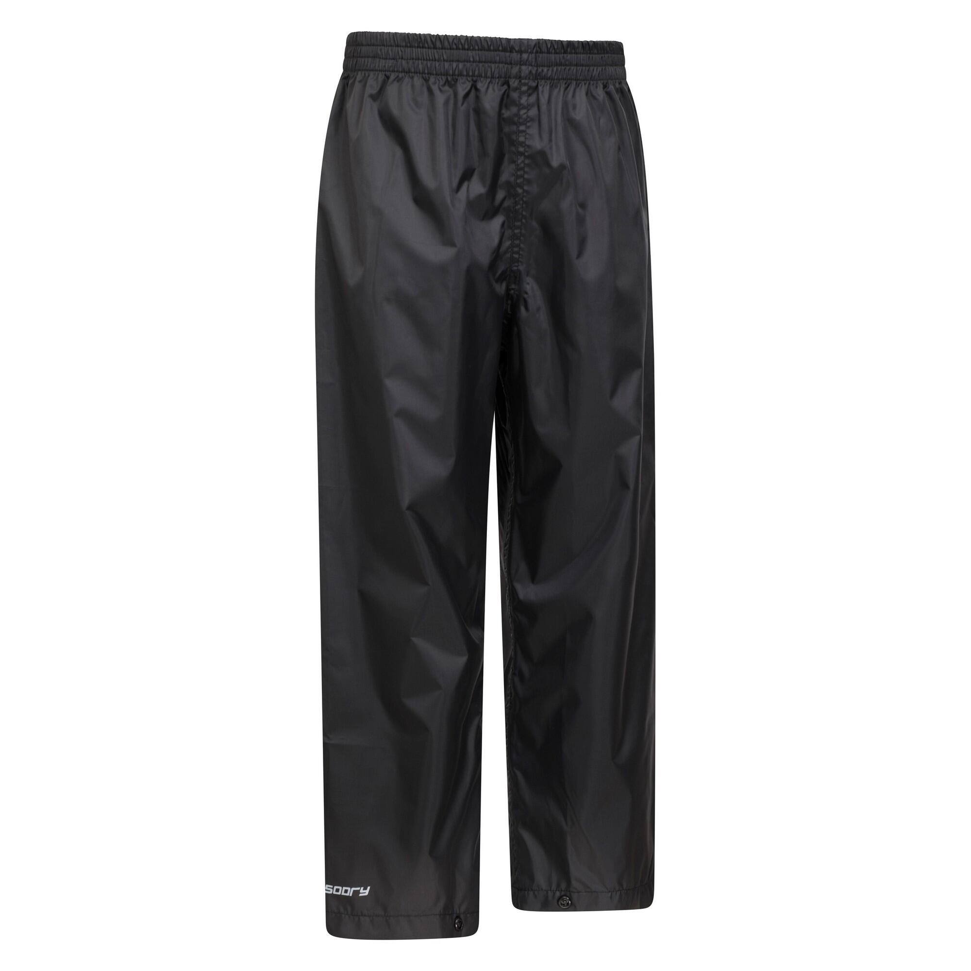 Pantalon De Pluie PAKKA Enfant (Noir) 4/4