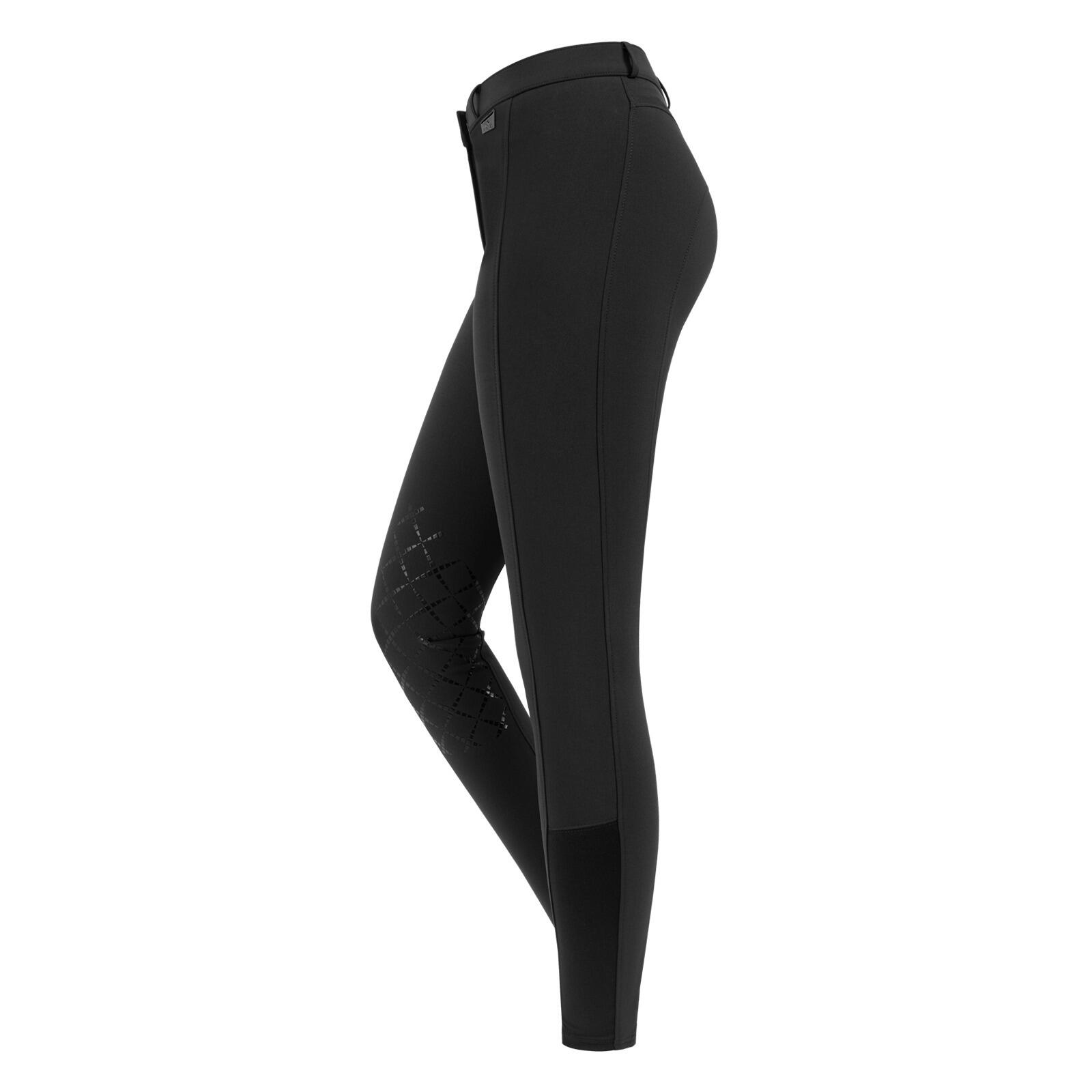 Pantalon équitation mid grip femme ELT Micro Knie 3/4
