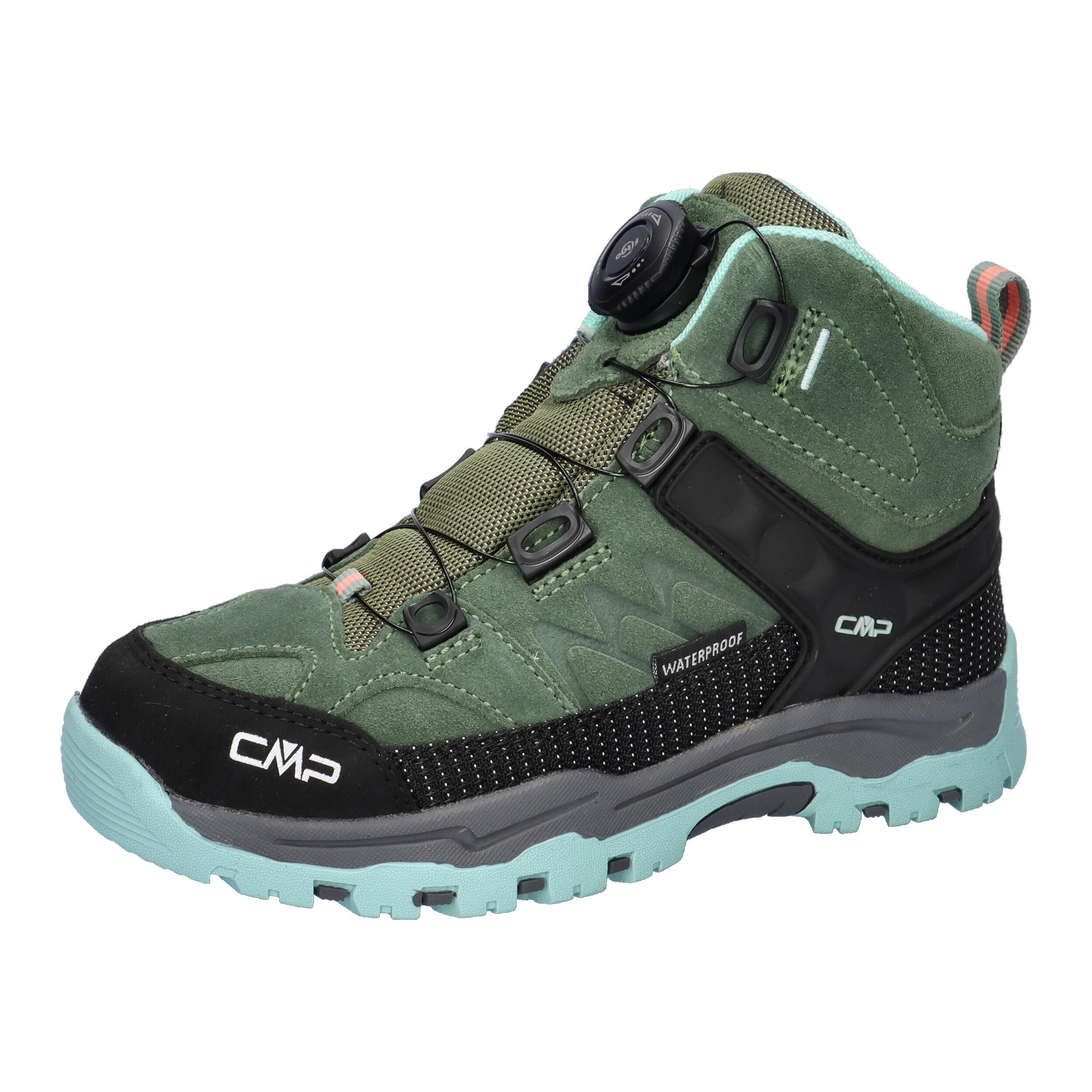 Cmp Sapatos Casuais 3Q56784-14Fu Kids Kiruna Preto Azul Verde da Decathlon