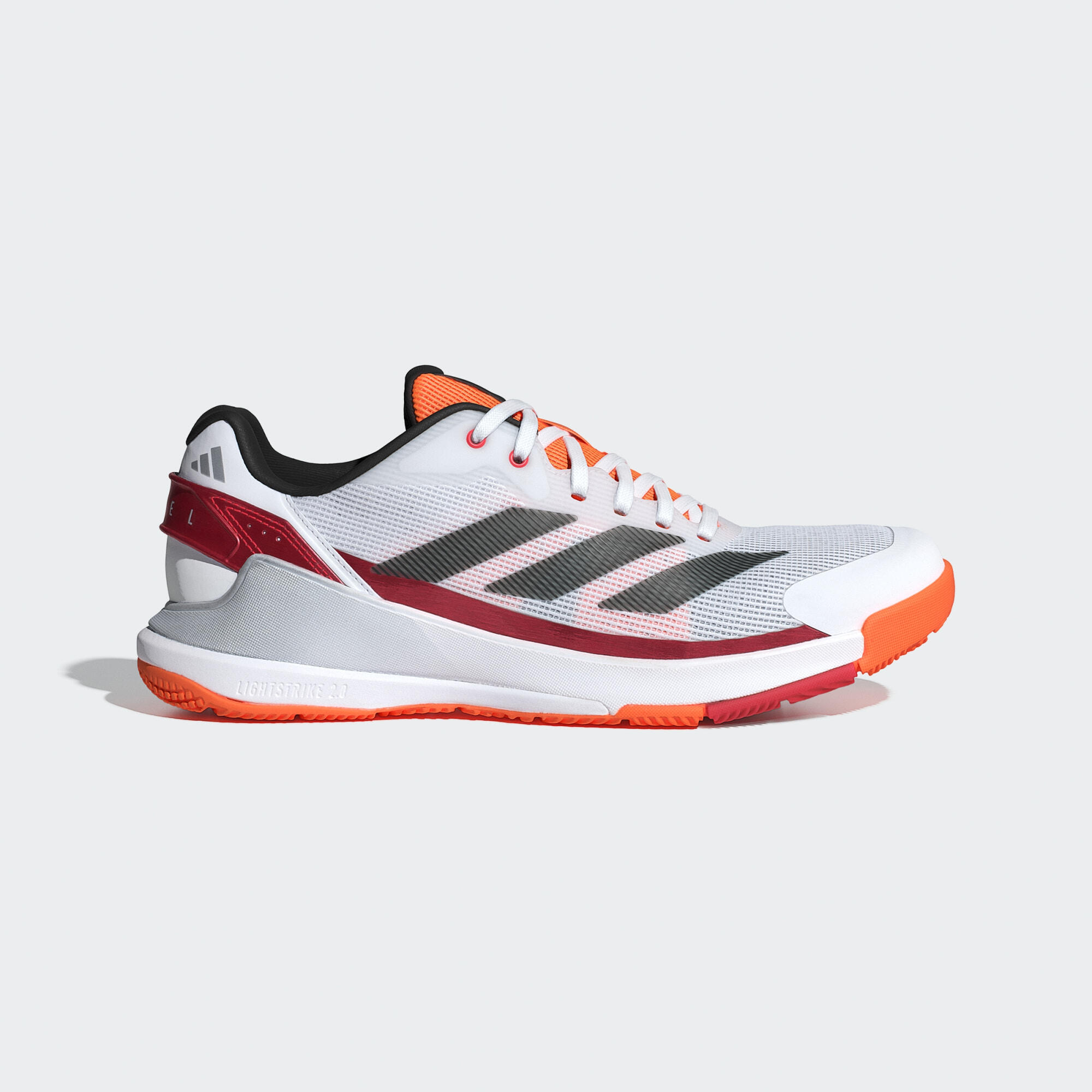 Adidas - Chaussure Crazyquick Padel - Chaussures De Sport - Blanc|noir|orange - Decathlon