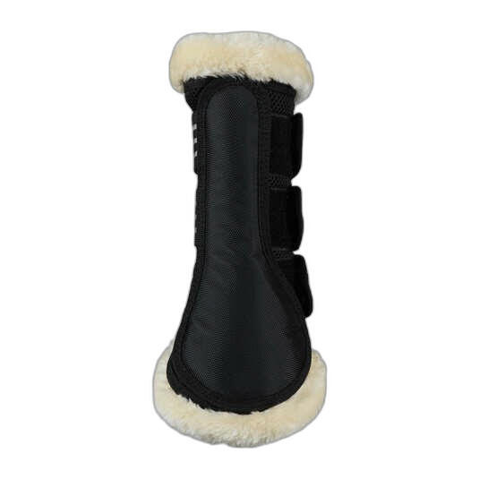 Closed front paardenlaarzen met bont en peesbescherming Horze Lincoln 4/4