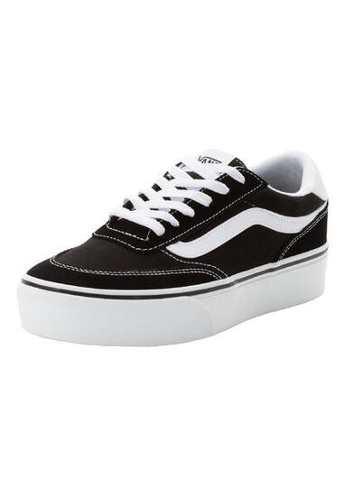 VANS Damen Brooklyn Ls Plattform Sneaker Halbschuh Leder VN000DC4BA2
